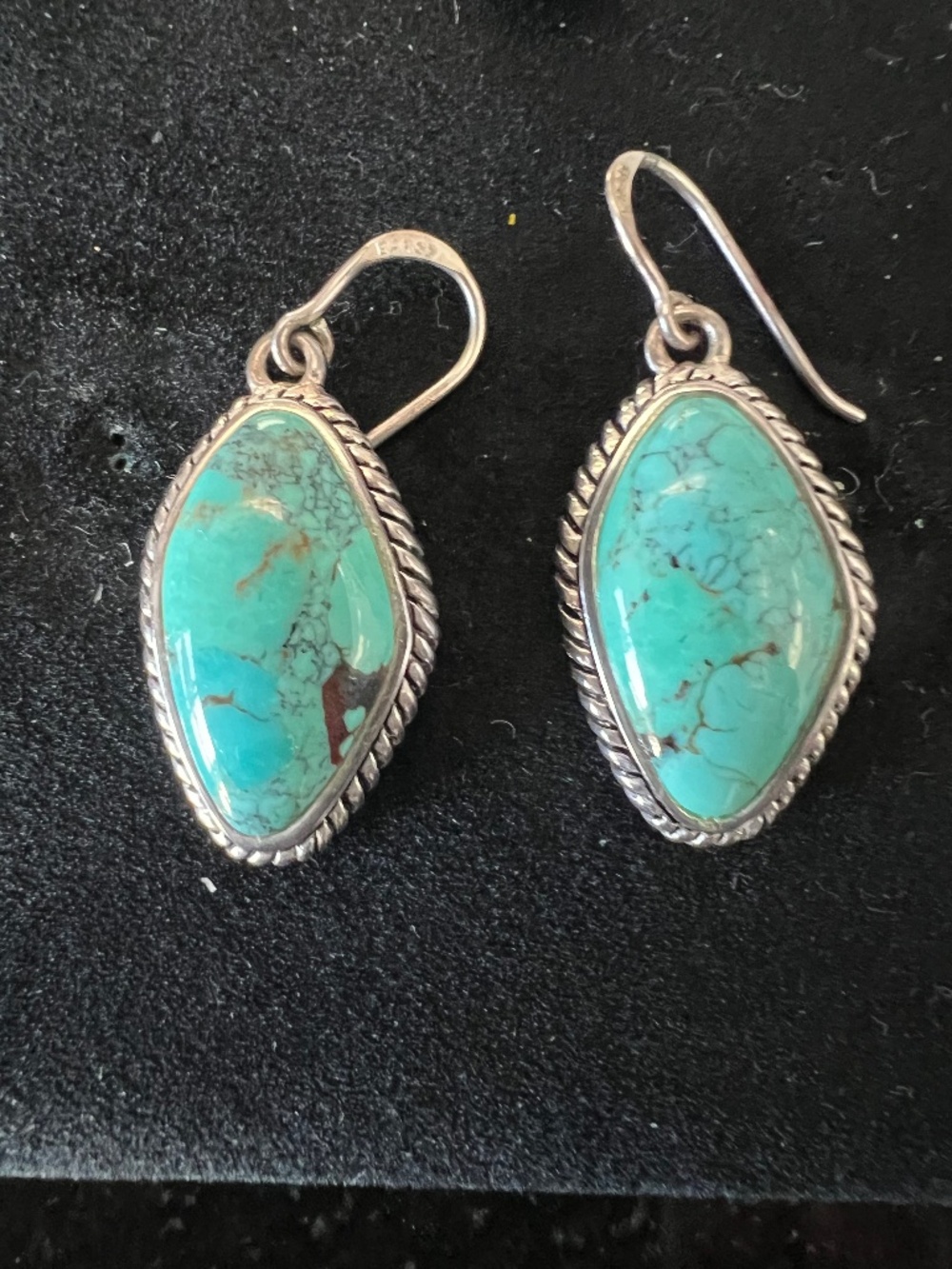 Turquoise Earrings Barse